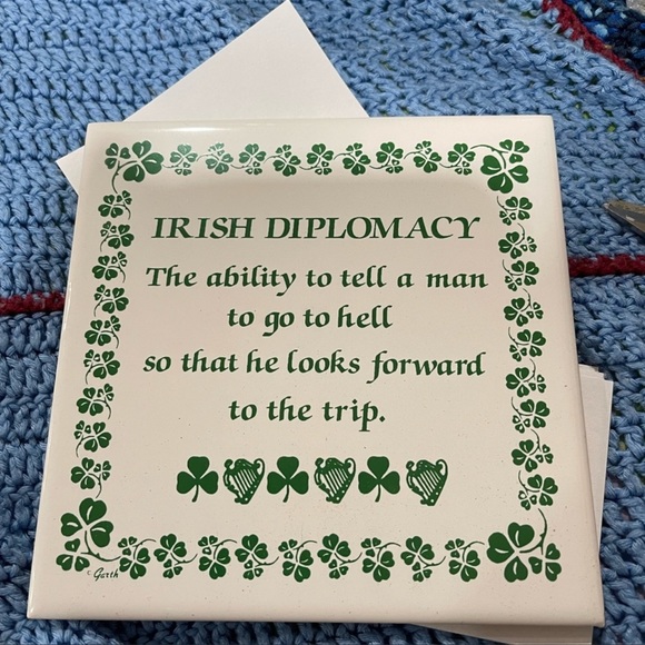 Irish ☘️ bundle of decoration tiles!! - Picture 2 of 2
